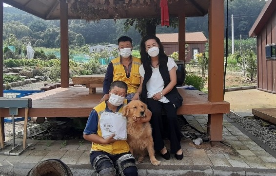 파평면 행복한내일을여는사람들 마스크 전달1